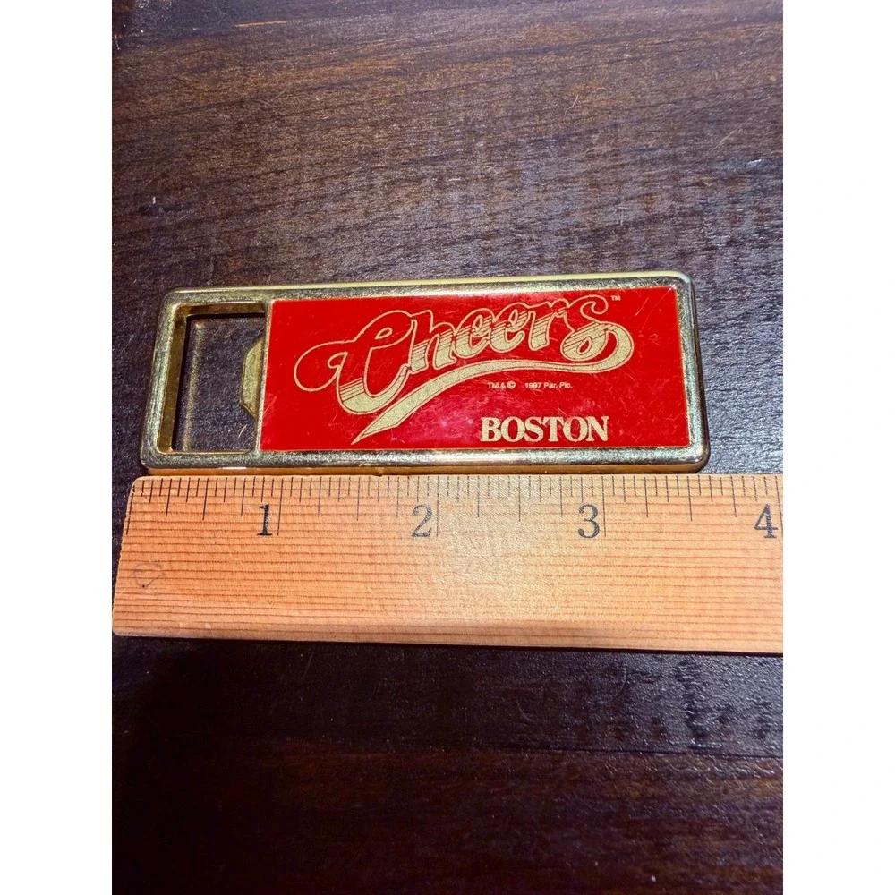 Cheers Boston‎ Metal Souvenir Bottle Opener Barware Collectible